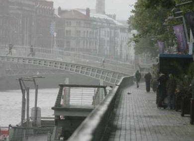 File photo of Dublin on a 'grey' day.