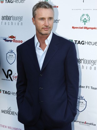 Eddie Irvine at a charity fashion show in Monaco in May 2011.