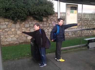 Cillian Deegan (12) and Luke Flynn (11)